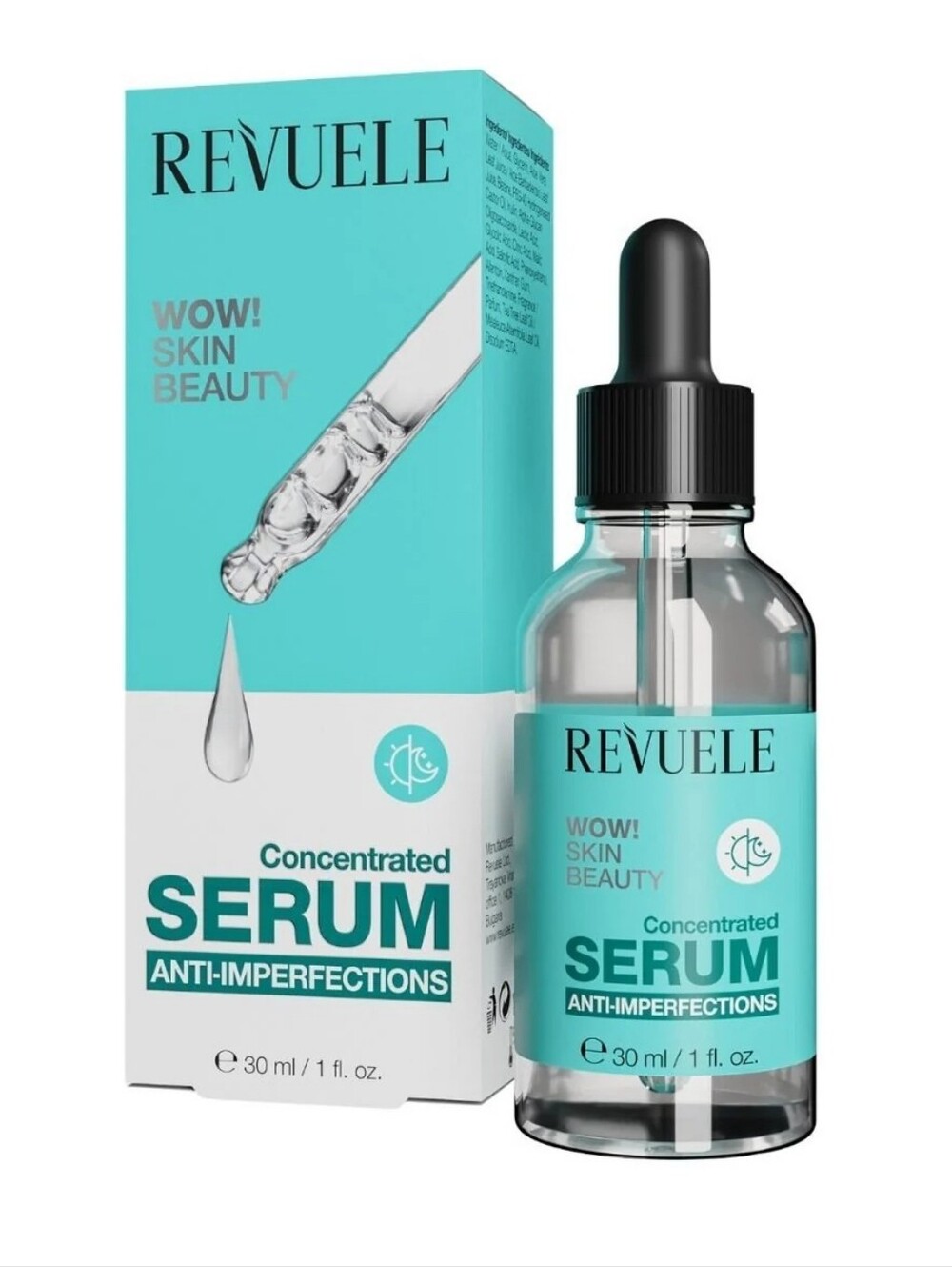 Revuele Wow Skin Beauty Concentrated Serum Anti-Imperfections. NIB. 30ml/1Fl Oz.